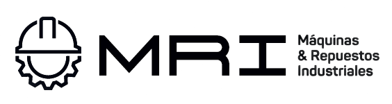 Logo de MRI (Máquinas y Repuestos Industriales), destacando nuestra experiencia en soluciones industriales para diversas aplicaciones en sectores clave como la industria de alimentos.