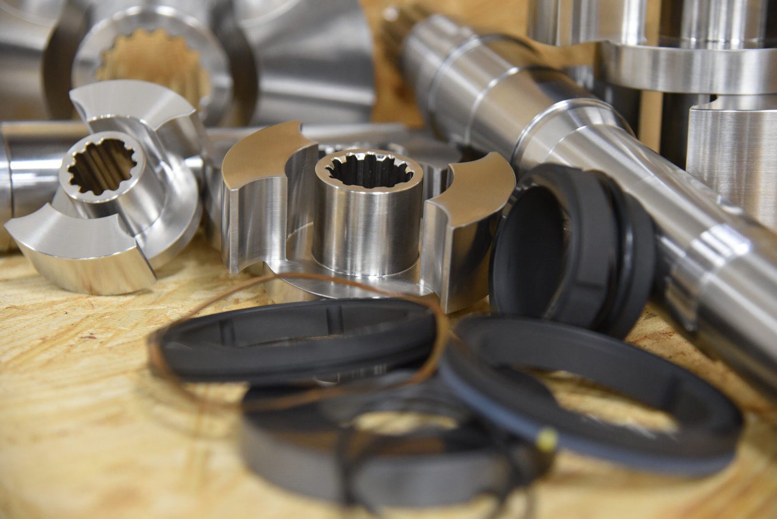 Repuestos de rotores y componentes internos para bombas industriales - MRI