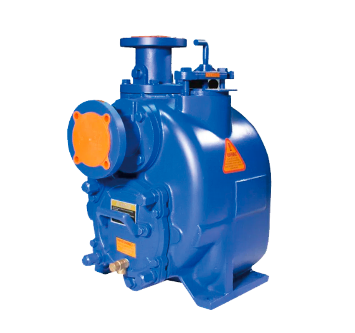 Bomba autocebante industrial para trasvase de fluidos con aire - MRI