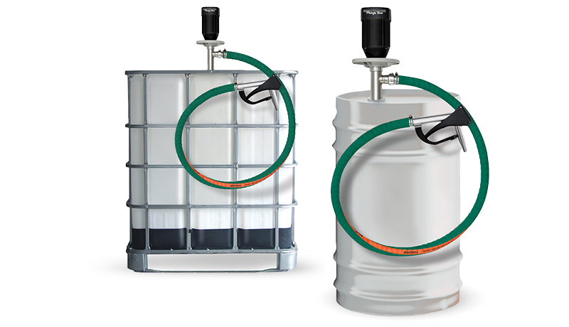 Bomba para descarga de tambores industrial de acero inoxidable - MRI