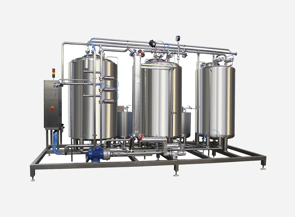 Módulo CIP industrial para limpieza automática de procesos - MRI