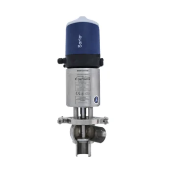 Válvula de simple asiento sanitaria para control de procesos - MRI