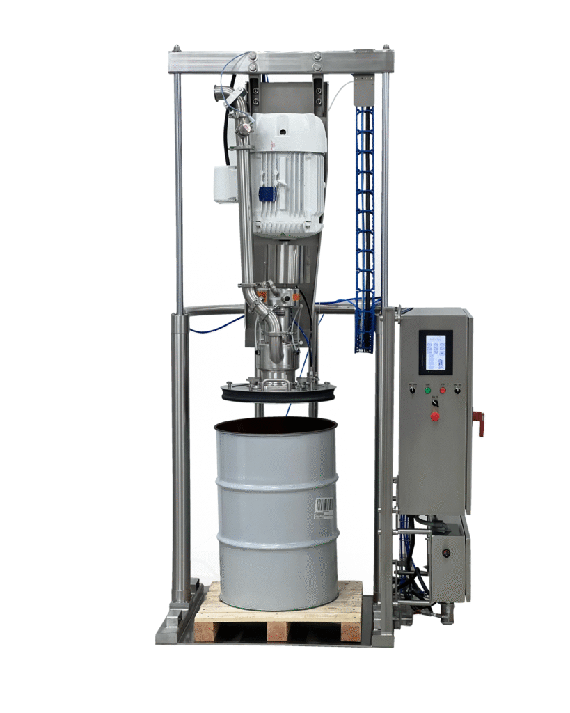 Sistema de descarga para tambores industrial de alta eficiencia - MRI